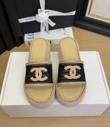 Chanel shoes for Women's Chanel slippers #A50721
