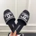 4Chanel shoes for Women's Chanel slippers Black/Blue #A47894