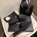7Chanel shoes for Women's Chanel slippers Black/Blue #A47904