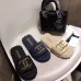 11Chanel shoes for Women's Chanel slippers Black/Blue #A47904