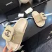 13Chanel shoes for Women's Chanel slippers Black/Blue #A47923