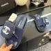 4Chanel shoes for Women's Chanel slippers Black/Blue #A47923