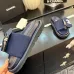 5Chanel shoes for Women's Chanel slippers Black/Blue #A47923