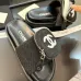 8Chanel shoes for Women's Chanel slippers Black/Blue #A47923