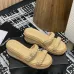 6Chanel shoes for Women's Chanel slippers Black/White #A47911