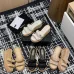 1Chanel shoes for Women's Chanel slippers Black/White #A47911