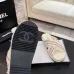 3Chanel shoes for Women's Chanel slippers Black/White/Blue #A47888