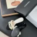 15Chanel shoes for Women's Chanel slippers Black/White/Pink #A47899