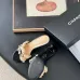 3Chanel shoes for Women's Chanel slippers Black/White/Pink #A47899