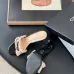 10Chanel shoes for Women's Chanel slippers Black/White/Pink #A47899