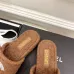 4Chanel shoes for Women's Chanel slippers Black/White/Pink/Brown #A47867