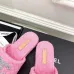 8Chanel shoes for Women's Chanel slippers Black/White/Pink/Brown #A47867
