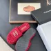 14Chanel shoes for Women's Chanel slippers Black/White/Red #A47908