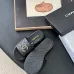 24Chanel shoes for Women's Chanel slippers Black/White/Red #A47908