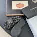 4Chanel shoes for Women's Chanel slippers Black/White/Red #A47908
