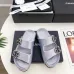 1Chanel shoes for Women's Chanel slippers Camellia Silver #A48709