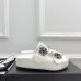 5Chanel shoes for Women's Chanel slippers Camellia White #A48712