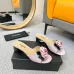 5Chanel shoes for Women's Chanel slippers White/Pink/Black/Brown #A47831
