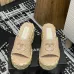 5Chanel shoes for Women's Chanel slippers Yellow/Black/White #A47907