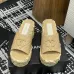 10Chanel shoes for Women's Chanel slippers Yellow/Black/White #A47907