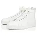 182020 Christian Louboutin red bottoms men women fashion luxury designer shoes spike high top sneakers black white bred grey leather suede flats casual shoe #9874153