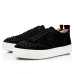 302020 Christian Louboutin red bottoms men women fashion luxury designer shoes spike high top sneakers black white bred grey leather suede flats casual shoe #9874153