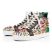 19Christian Louboutin 2020 NEW mens red bottoms designer shoes spike suede leather men women flat fashion luxury casual shoes party lovers sneakers 36-47 with BOX #9874152
