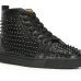 1Fashion Designer Brand Studded Spikes Flats shoes Red Bottom Shoes For Men and Women Party Lovers Genuine Leather Sneakers #9102077