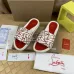 5Christian Louboutin Shoes for Men's CL Slippers #A36885