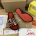 5Christian Louboutin Shoes for Men's CL Slippers #A36886