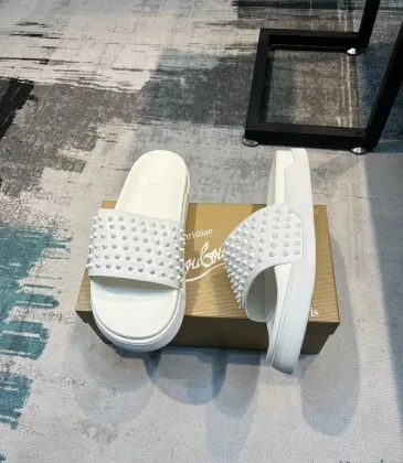 Christian Louboutin Shoes for Men's CL Slippers #A49287