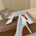 3Christian Louboutin Shoes for Women's CL Pumps Black/White/Red #A47868