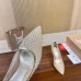 22Christian Louboutin Shoes for Women's CL Pumps Black/White/Red #A47868