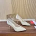 5Christian Louboutin Shoes for Women's CL Pumps Black/White/Red #A47868