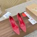 9Christian Louboutin Shoes for Women's CL Pumps Black/White/Red #A47868