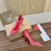 10Christian Louboutin Shoes for Women's CL Pumps Black/White/Red #A47868
