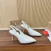 4Christian Louboutin Shoes for Women's CL Pumps Black/White/Red #A47870