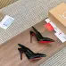 11Christian Louboutin Shoes for Women's CL Pumps Black/White/Red #A47870