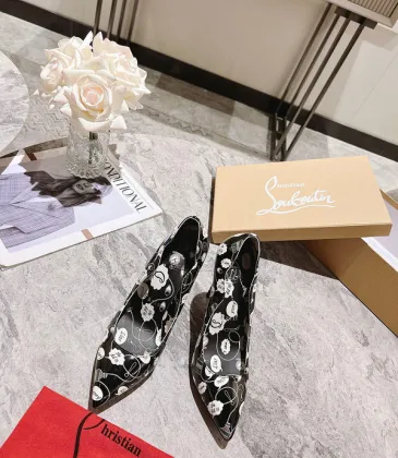 Christian Louboutin Shoes for Women's CL Pumps Blue/Black #A47879