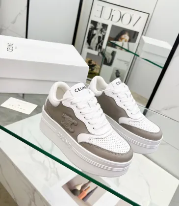 CELINE - BLOCK SNEAKER WITH TRIOMPHE IN CALFSKIN #A49037