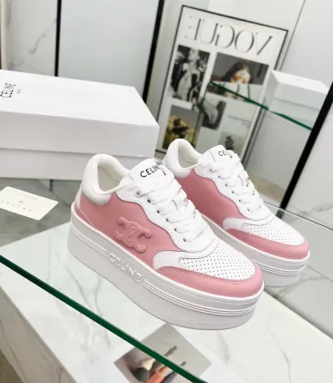 CELINE - BLOCK SNEAKER WITH TRIOMPHE IN CALFSKIN #A49039