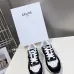 3Celine Runner Leather Sneaker Black/White for Women #A48161