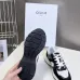 4Celine Runner Leather Sneaker Black/White for Women #A48161