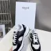 5Celine Runner Leather Sneaker Black/White for Women #A48161