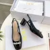 4Dior Shoes for women High heel sandals Pairs Black #A48723