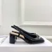 5Dior Shoes for women High heel sandals Pairs Black #A48723