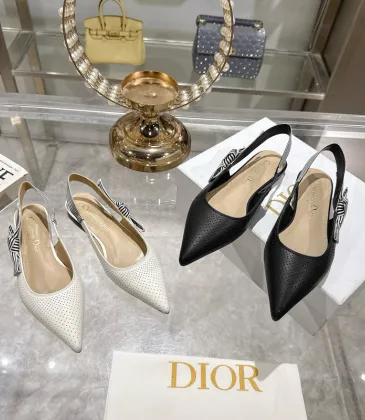Dior Shoes Dior pointed toe flat high heel sandals #A53177