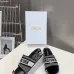 5Dior Shoes for women Embroidered Christian Platform Slippers #A48947