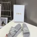 4Dior Shoes for women Embroidered Christian Platform Slippers #A48949