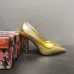 1Dolce &amp; Gabbana Shoes for Women's D&amp;G gold sandal #A31604